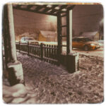 Улицы Тулы в снегу.