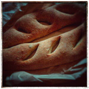 Focaccia. fougasse